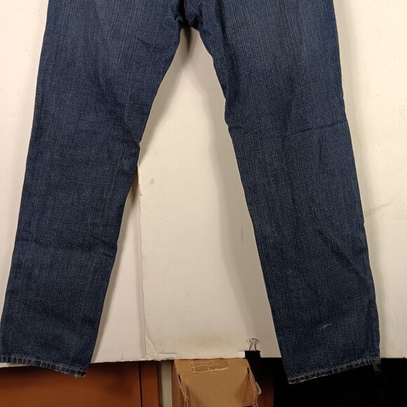 Levis 559 Mens Relaxed Straight Fit Jeans 34x31 Blue Denim - Picture 9 of 10